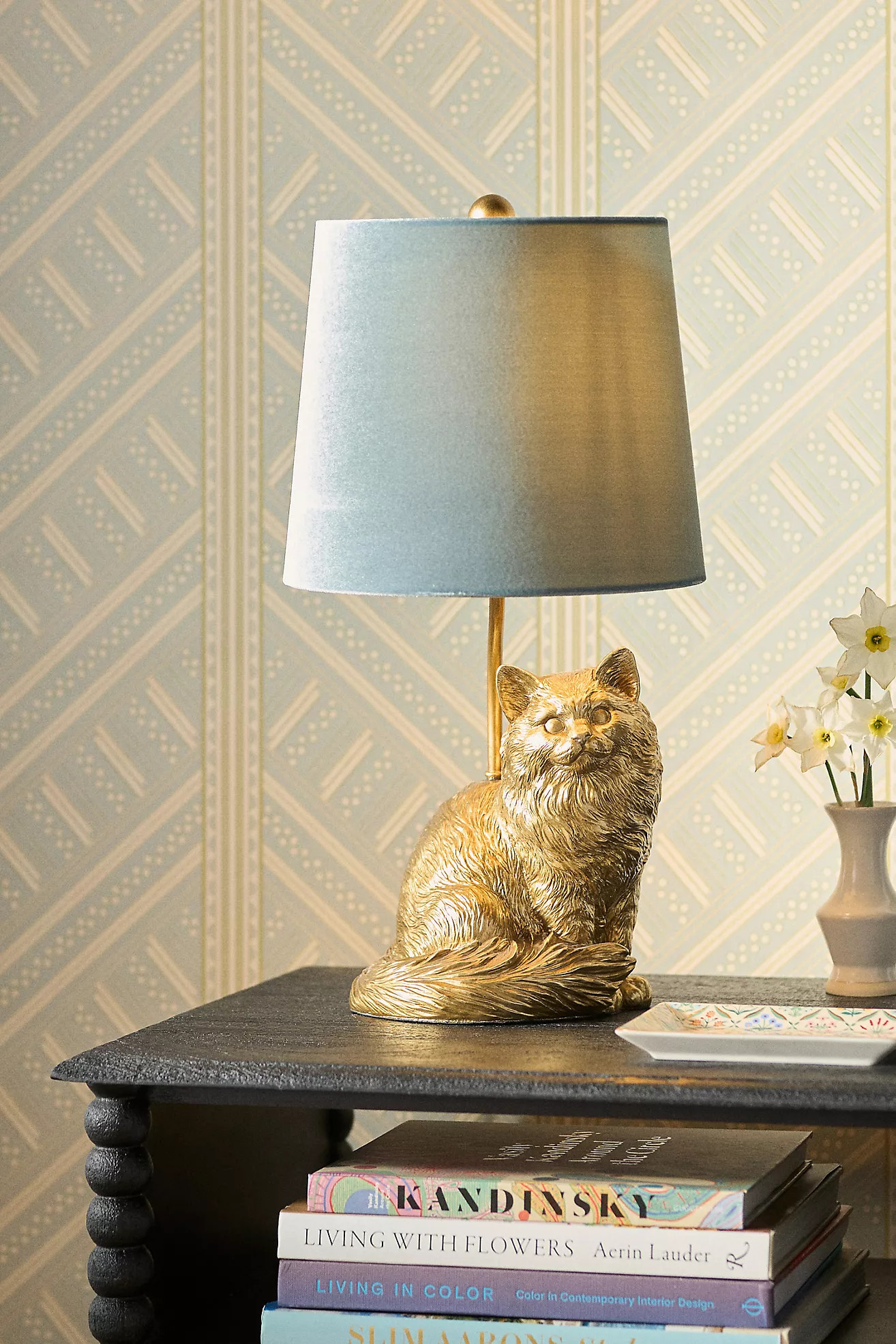 The Icon Table Lamp: Cat Edition | Anthropologie (US)