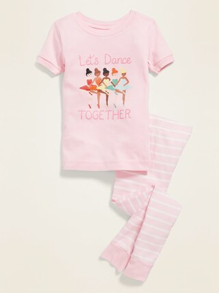 Unisex Let's Dance Together Pajama Set for Toddler & Baby | Old Navy (US)