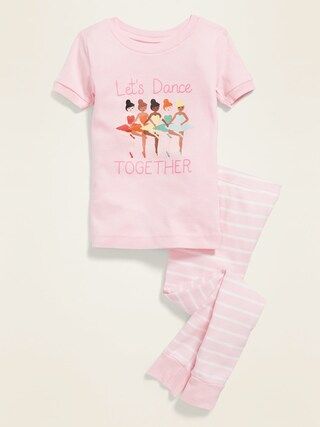 Unisex Let's Dance Together Pajama Set for Toddler & Baby | Old Navy (US)