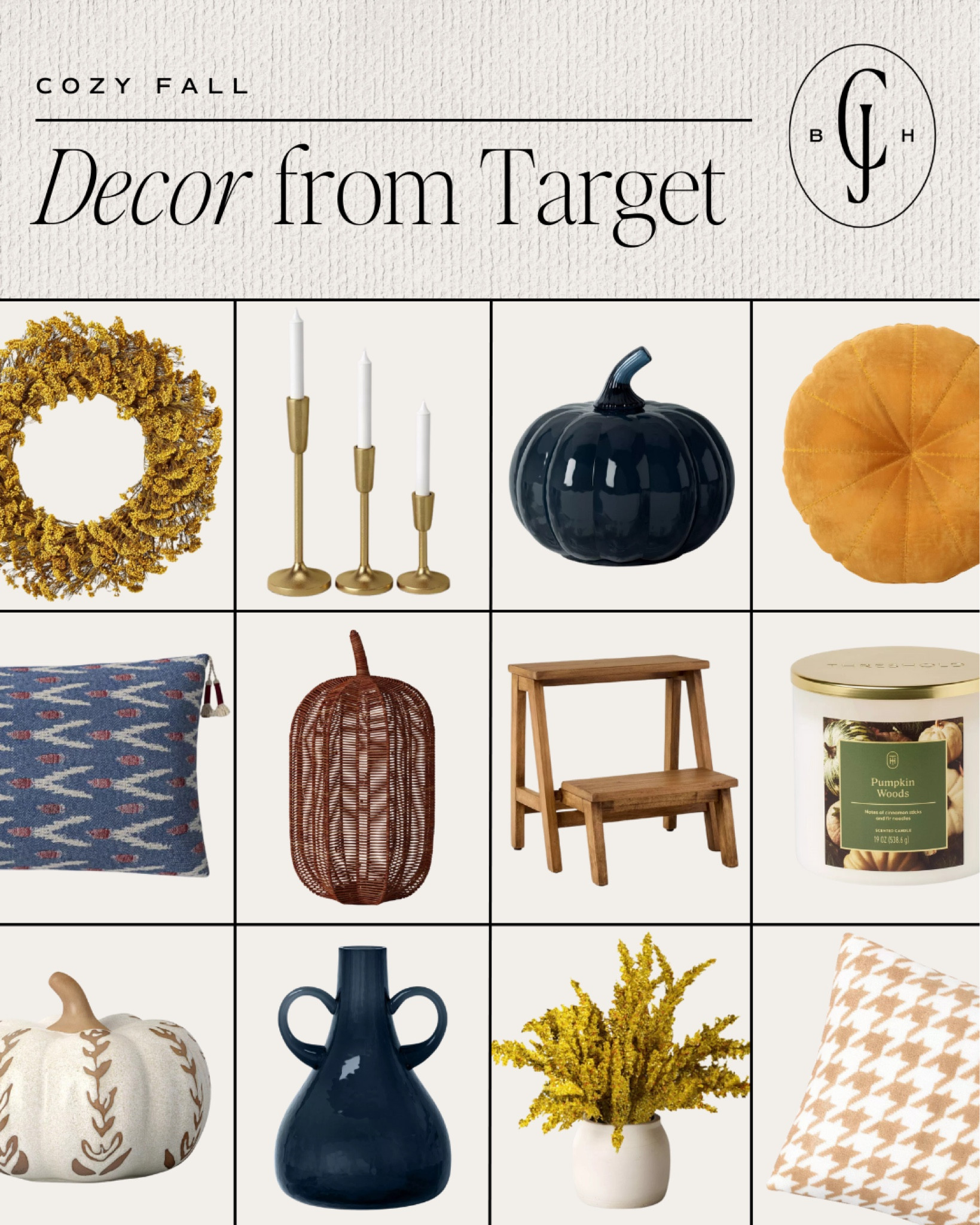 Cozy fall decor from @target — bring rich colors and textures into your home. 

#LTKSeasonal #LTKHome