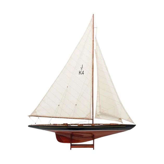 Endeavour Wooden Model Sailboat | Cailini Coastal
