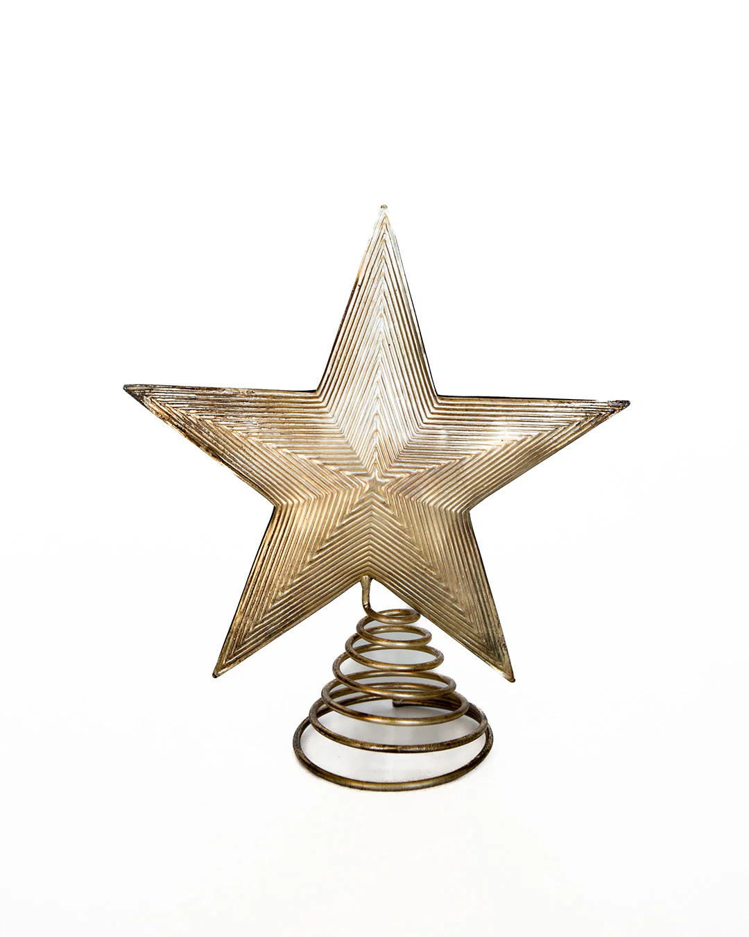 Classic Gold Tree Topper | Elements by Remedy