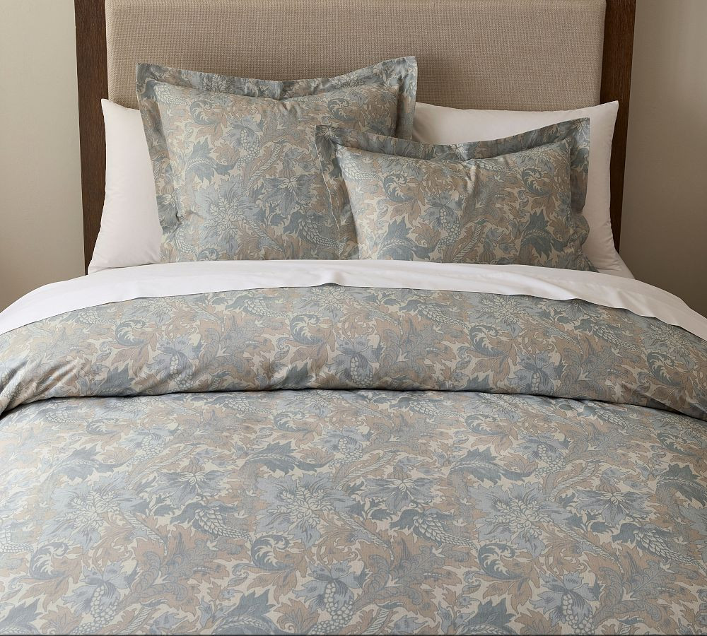 Cora Cotton Duvet Cover | Pottery Barn (US)