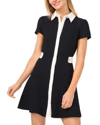 CeCe Fit & Flare Shirt Dress Women - Bloomingdale's | Bloomingdale's (US)