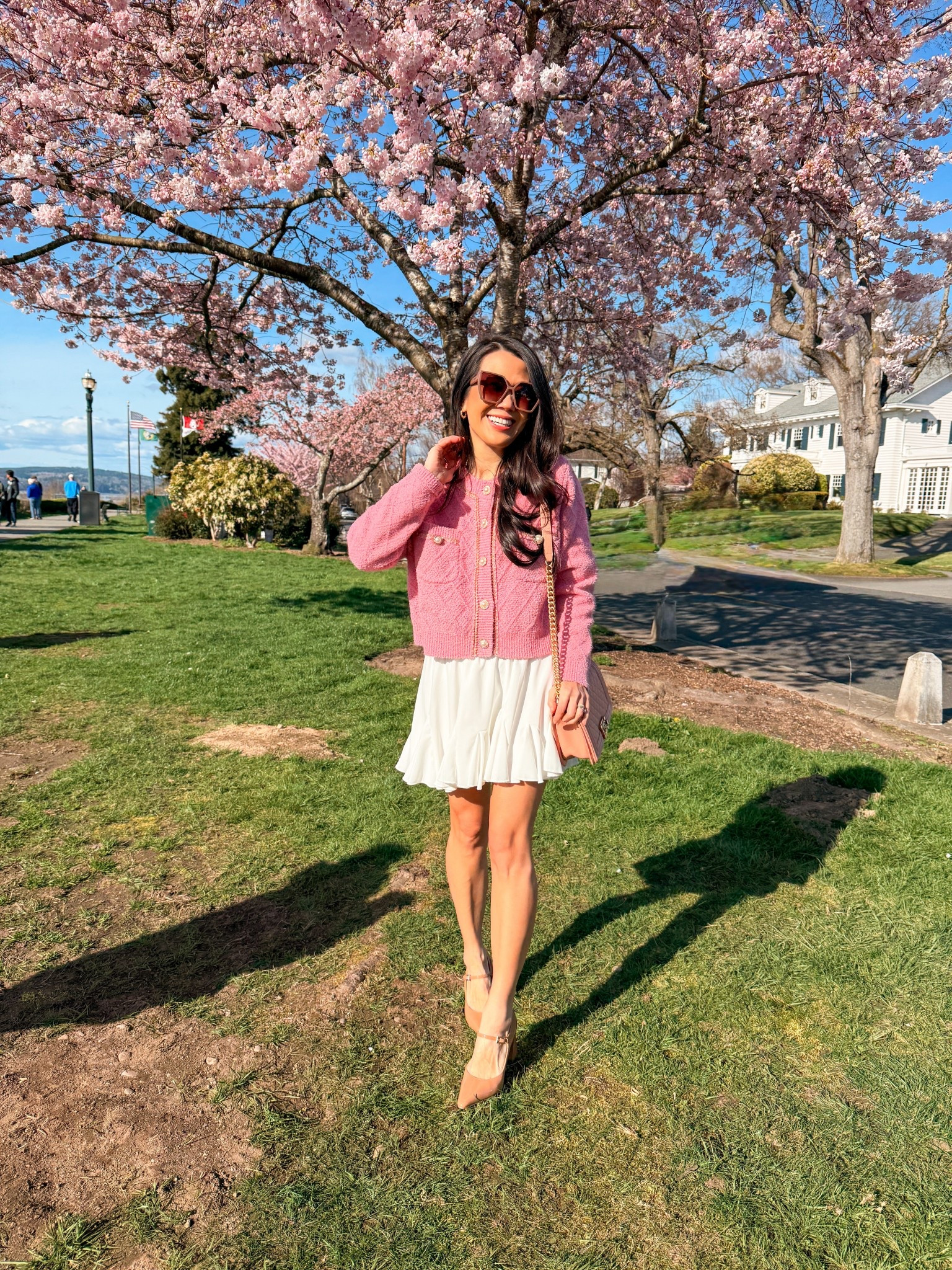 What to wear to see the Cherry blossoms!
Spring outfits
Pink tweed cardigan


#LTKPetite #LTKSeasonal #LTKOver40