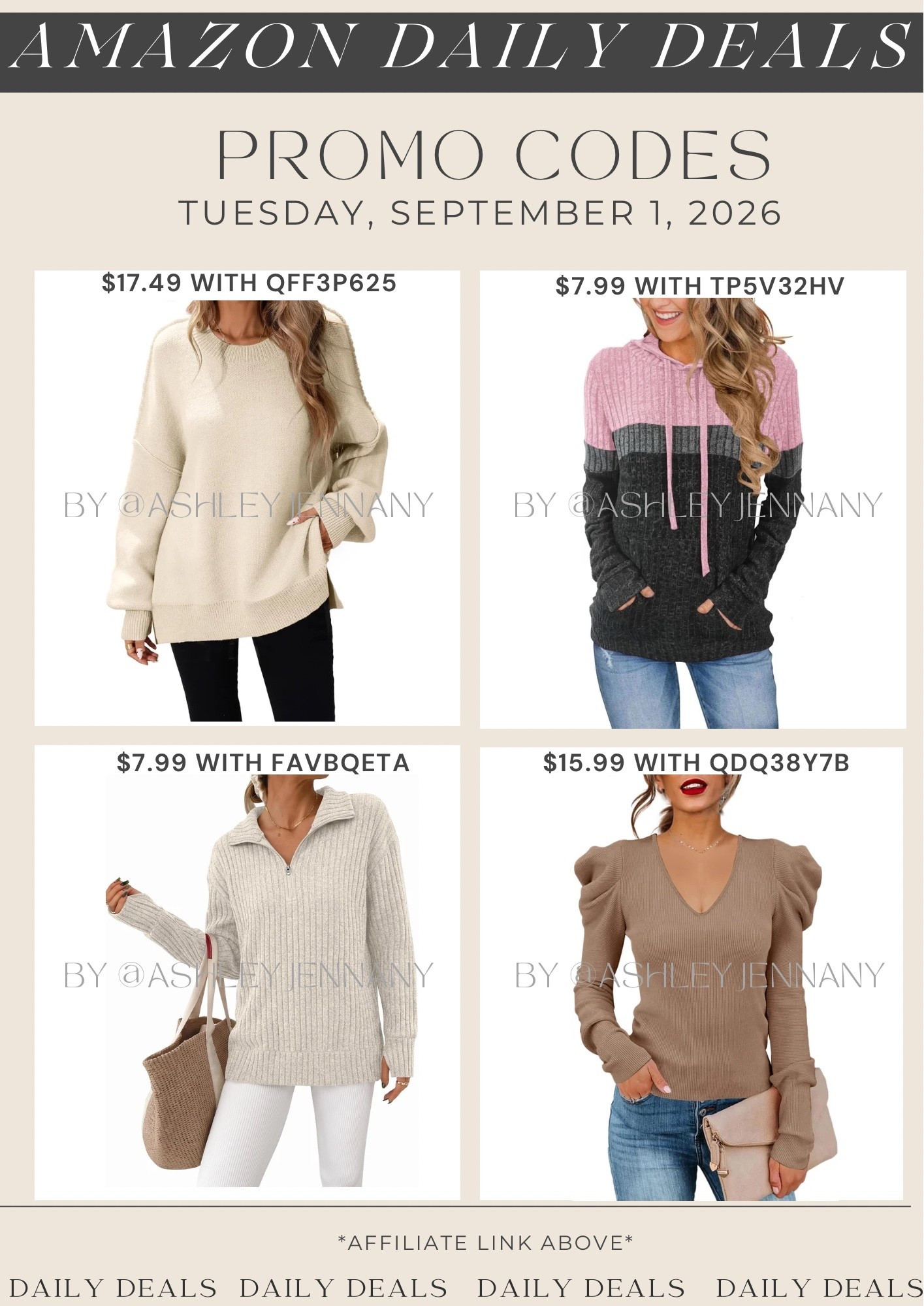 Amazon deals

#LTKMidsize #LTKSaleAlert #LTKSeasonal