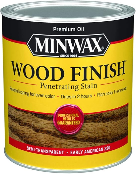 Minwax 70008444 Wood Finish, Early American, 1 Quart | Amazon (US)
