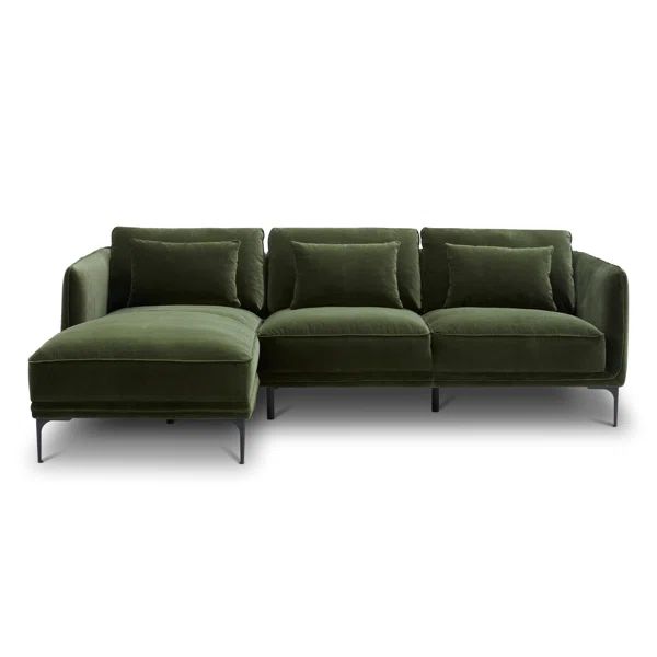 Marksbury 97.5" Wide Left Hand Facing Down Cushion Sofa & Chaise | Wayfair North America