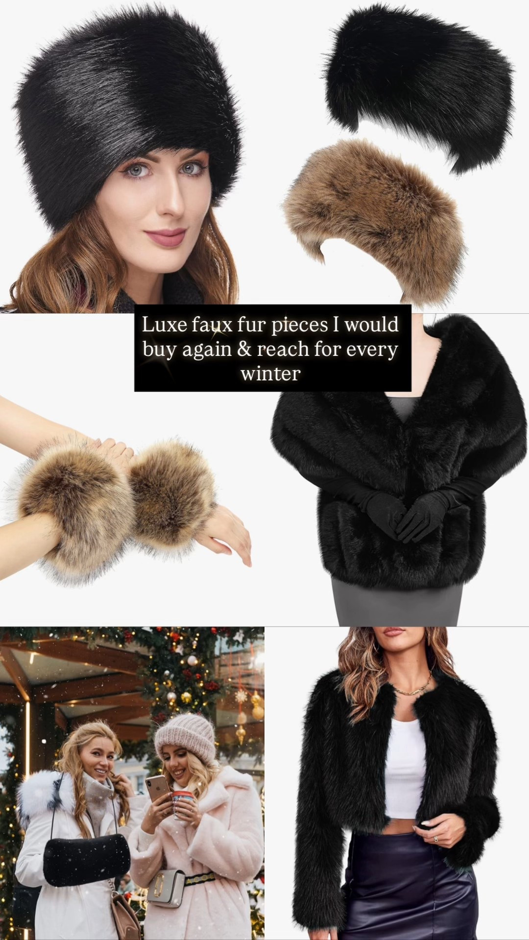 Luxe faux fur pieces I would definitely buy again! I reach for these pieces every winter 🫶

#LTKFindsUnder50 #LTKSeasonal #LTKGiftGuide