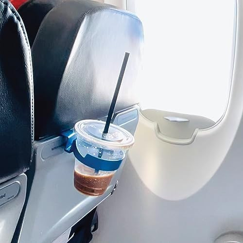 FLYGA Airplane Drink or Phone Holder Travel Accessory (Blue) | Amazon (US)