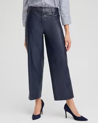 Faux Leather Trouser Crops | Chico's