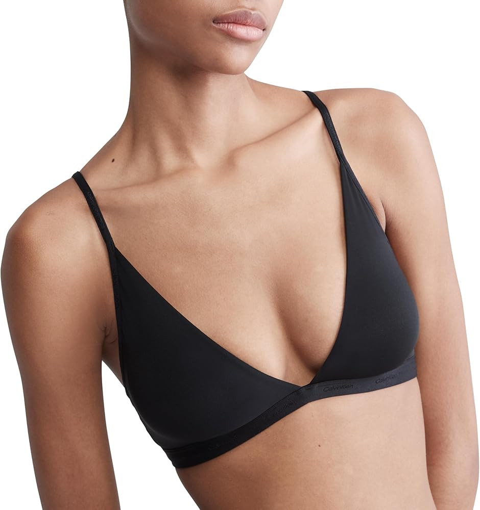 Calvin Klein Form to Body Lightly Lined Triangle Bralette | Amazon (US)