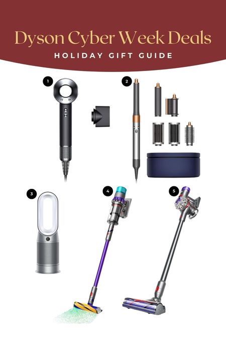 Dyson products still on sale for Cyber Monday! Including hair dryer, airwrap, air purifier, and vacuums! 

#LTKCyberWeek #LTKhome #LTKsalealert