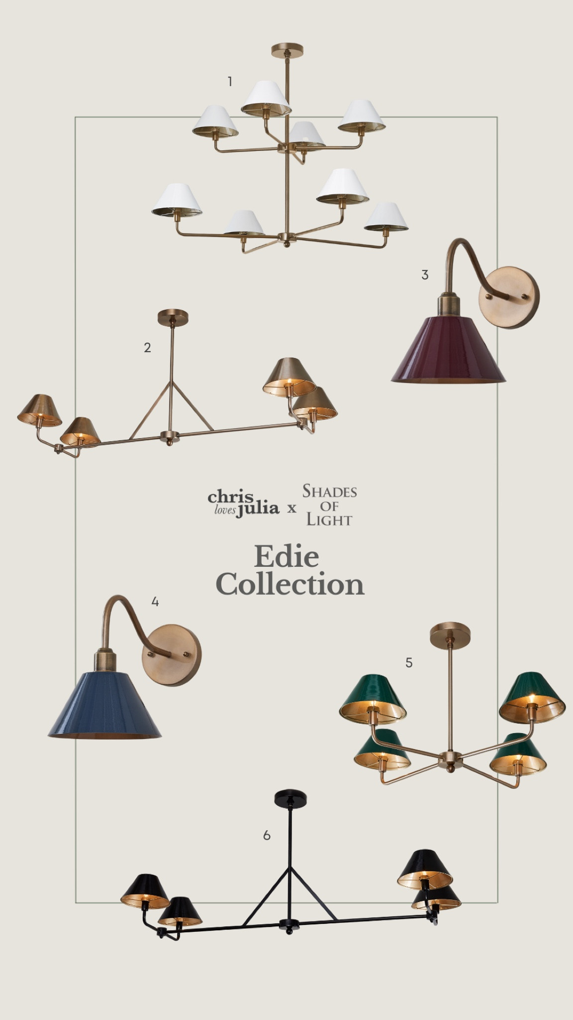 Introducing our Edie Collection with Shades of Light! 

#LTKhome