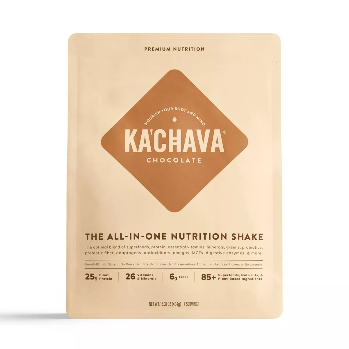Ka'Chava All-In-One Nutrition Shake - Chocolate - 15.31oz | Target