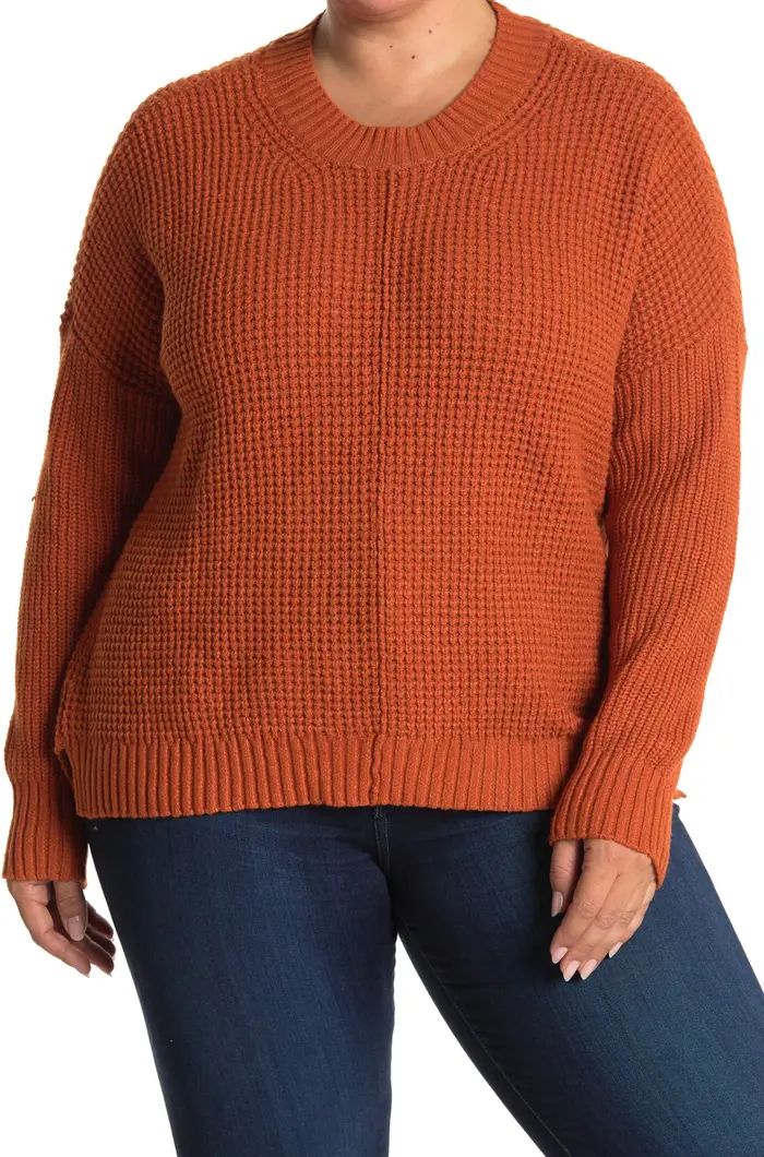 Waffle Knit Pullover Sweater | Nordstrom Rack