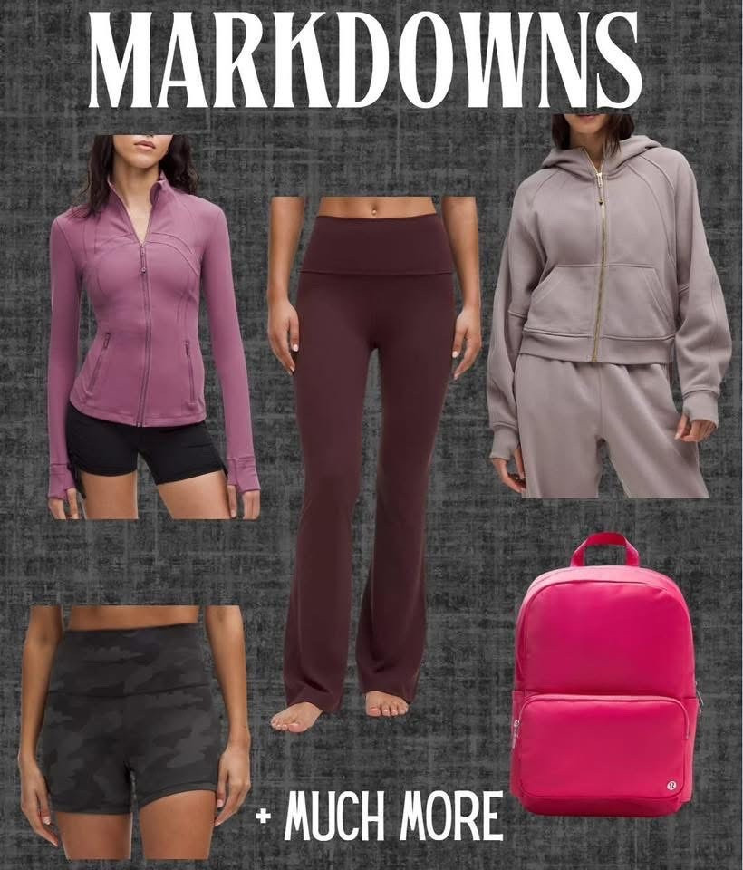 Lululemon markdowns! 

#LTKSaleAlert #LTKActive