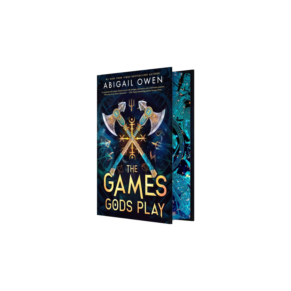 The Games Gods Play (Deluxe Limited Edition) - by  Abigail Owen (Hardcover) | Target