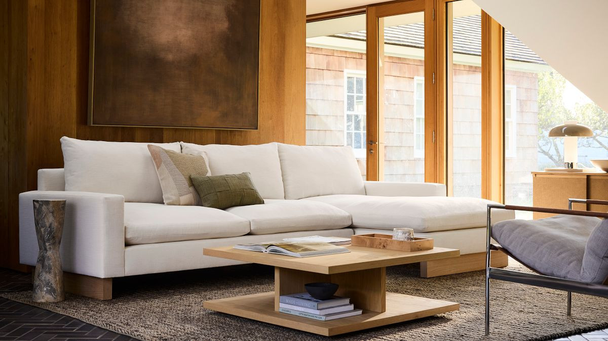 Washed Basketweave Pillow Cover | West Elm (US)