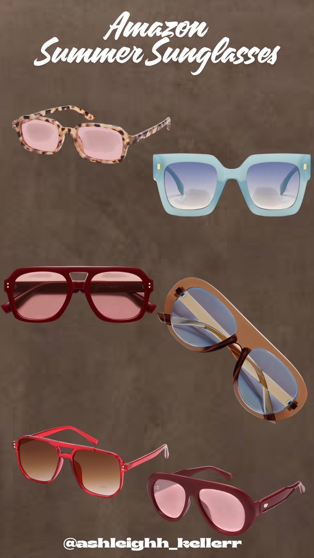 My favorite Amazon summer sunglasses🕶️☀️

#LTKootd #LTKSeasonal #LTKselfcare