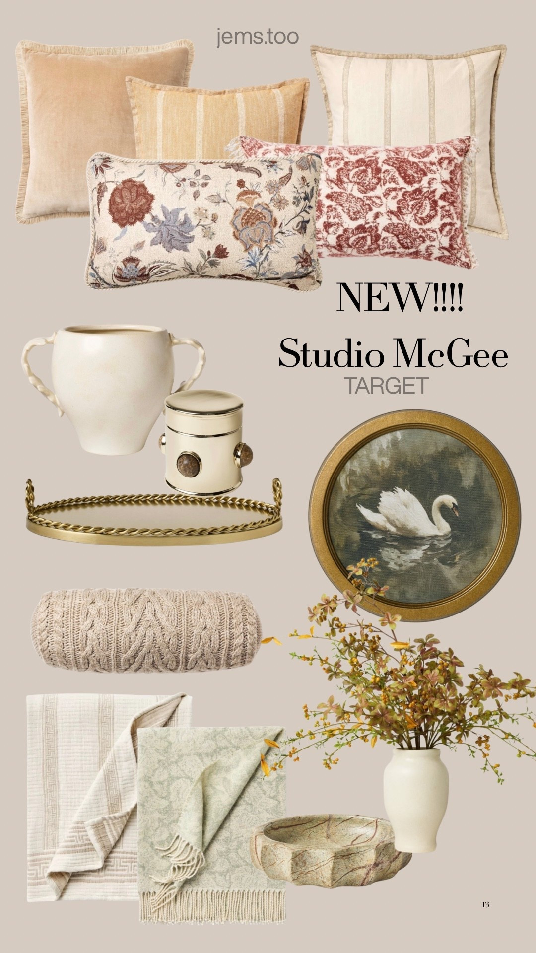 NEW Studio McGee at Target. Loving the moody vibes of this new collection that was just released at Target today. Some of these items will sell out quickly. Do not wait if you love something.🫶🏻