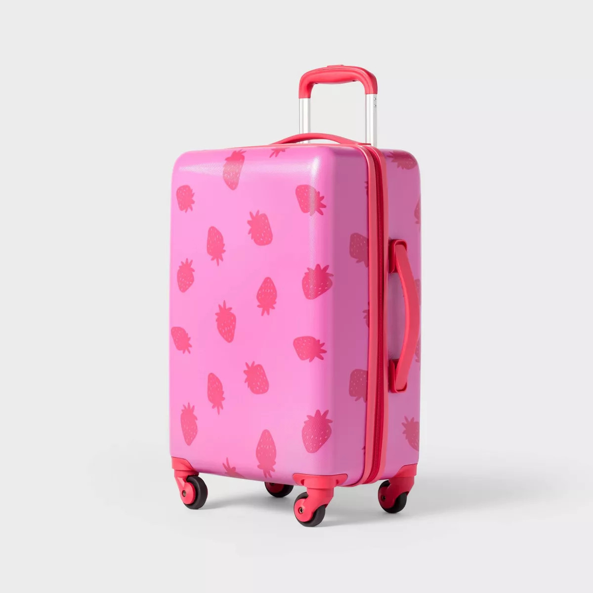 Kids' Hardside Carry On Spinner Suitcase Strawberry - Cat & Jack™️ | Target