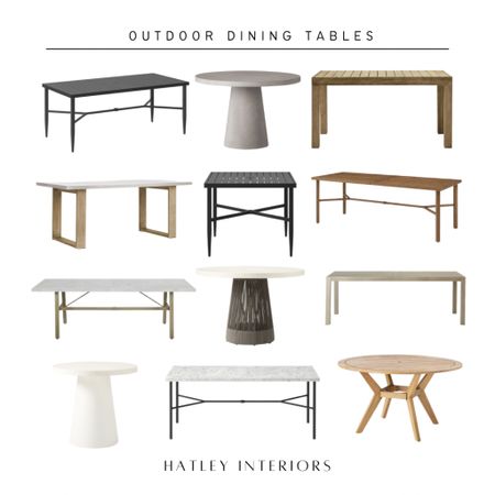 a round up of my favorite affordable outdoor dining tables! 🍽️🍉

outdoor patio decor, outdoor patio furniture, black outdoor dining table, wood outdoor dining table, concrete outdoor dining table, 

#LTKsalealert #LTKSeasonal #LTKhome