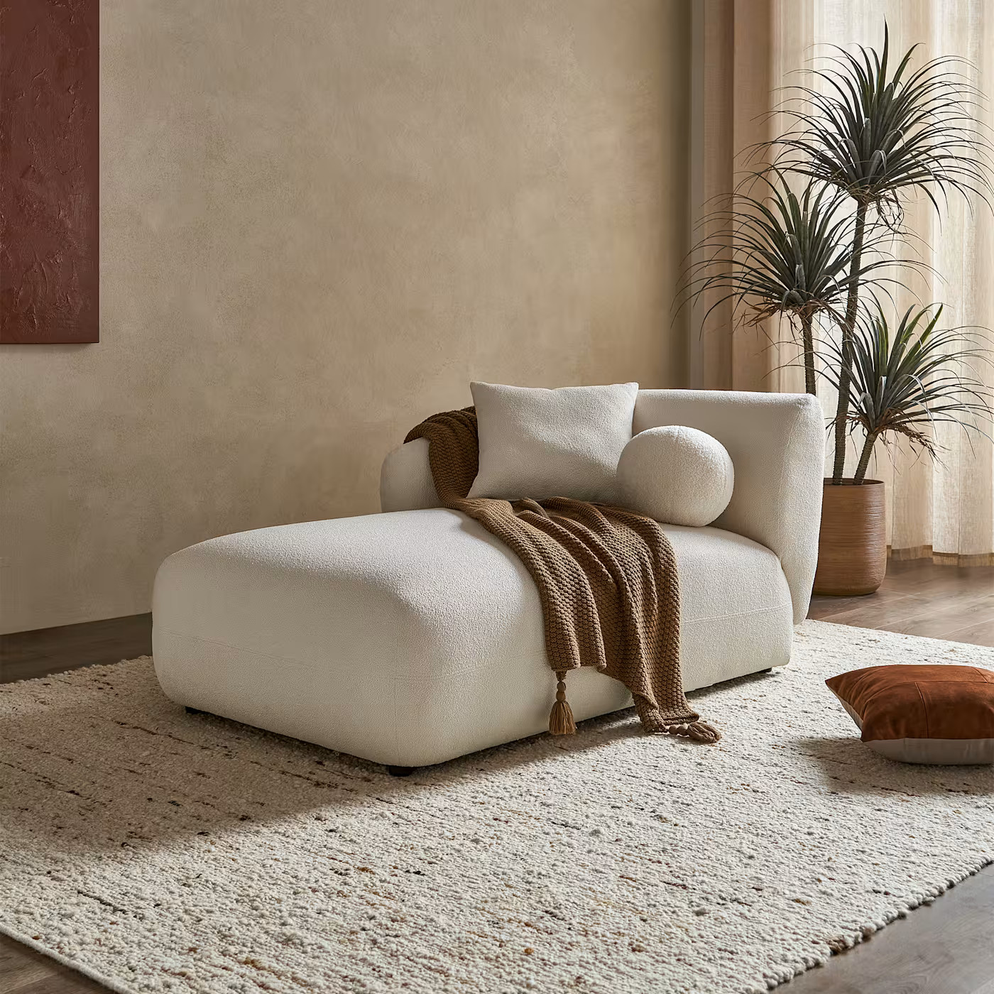 Auburn Performance Fabric Left Arm Chaise | Castlery | Castlery US