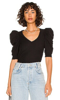 Nation LTD Celine Tee in Jet Black from Revolve.com | Revolve Clothing (Global)