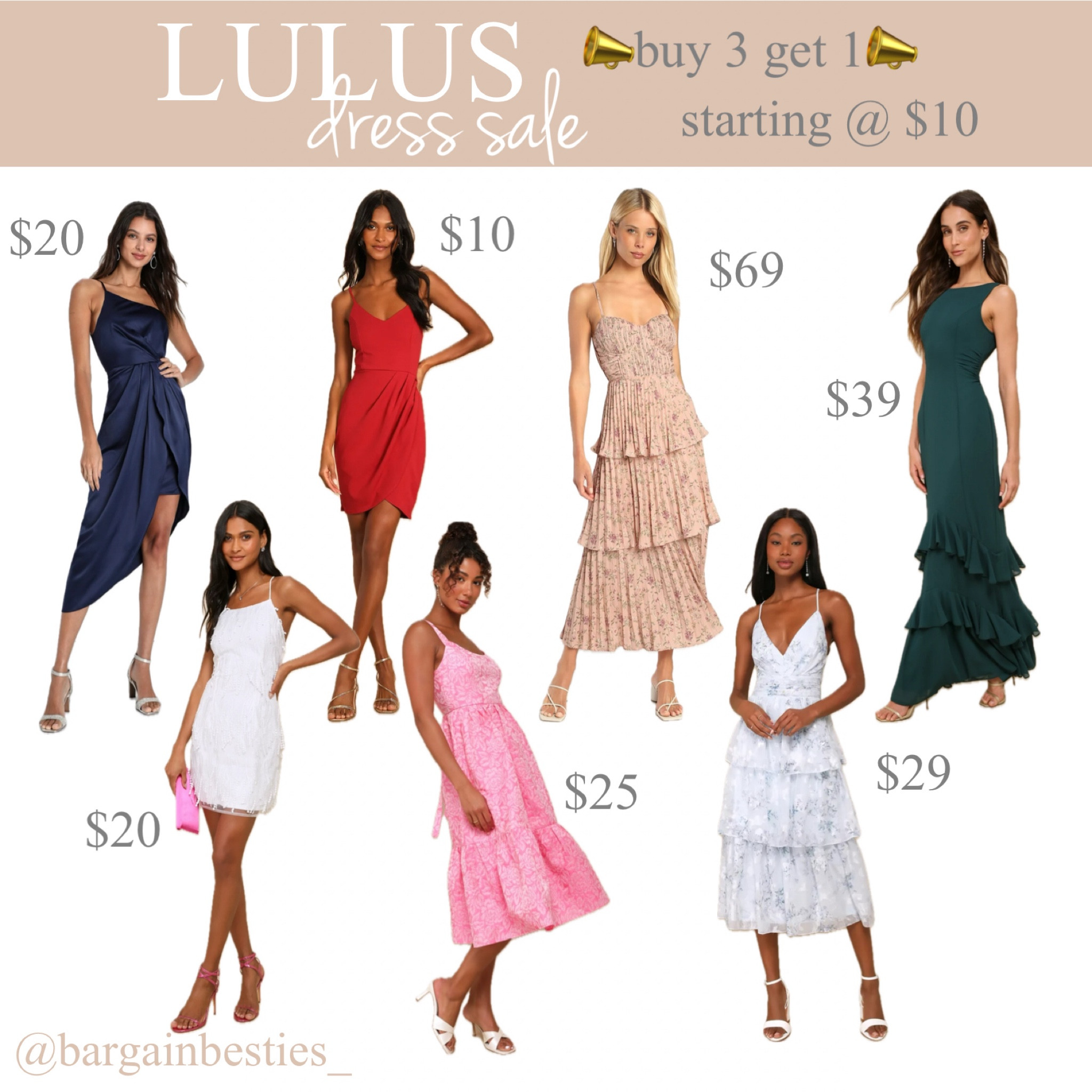 This is not a drill!!! Lulus buy 3 get 1 dress sale📣 dresses starting at just $10🤩

#LTKFallSale #LTKFindsUnder100 #LTKSaleAlert