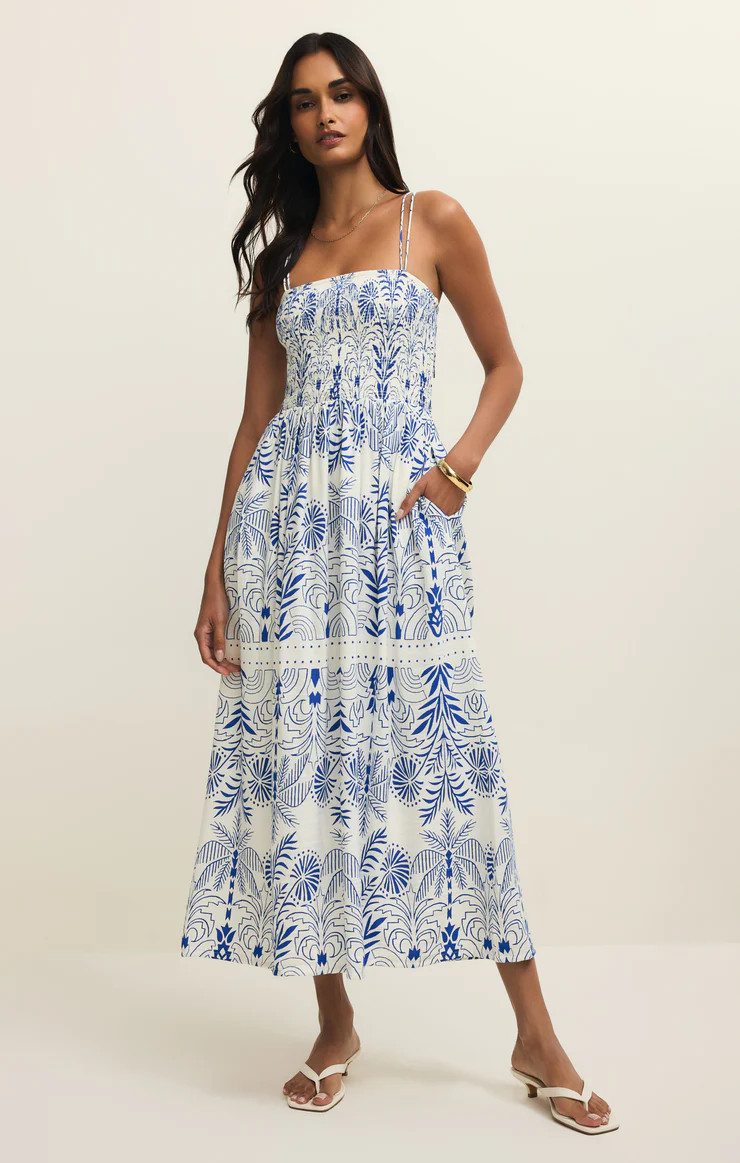 Nadine Airy Palm Maxi Dress | Z Supply