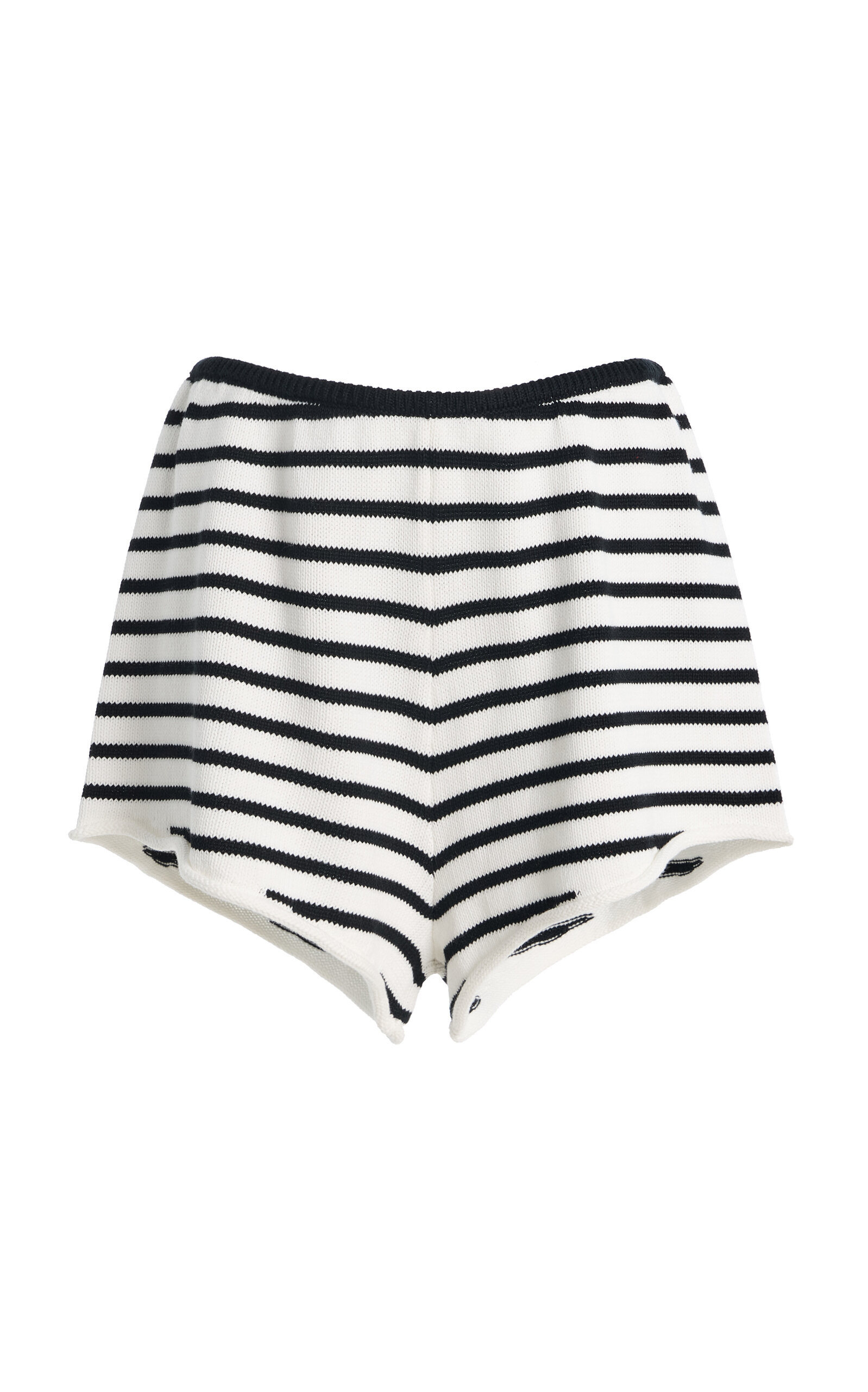 Cordelia Striped Cotton Shorts | Moda Operandi (Global)
