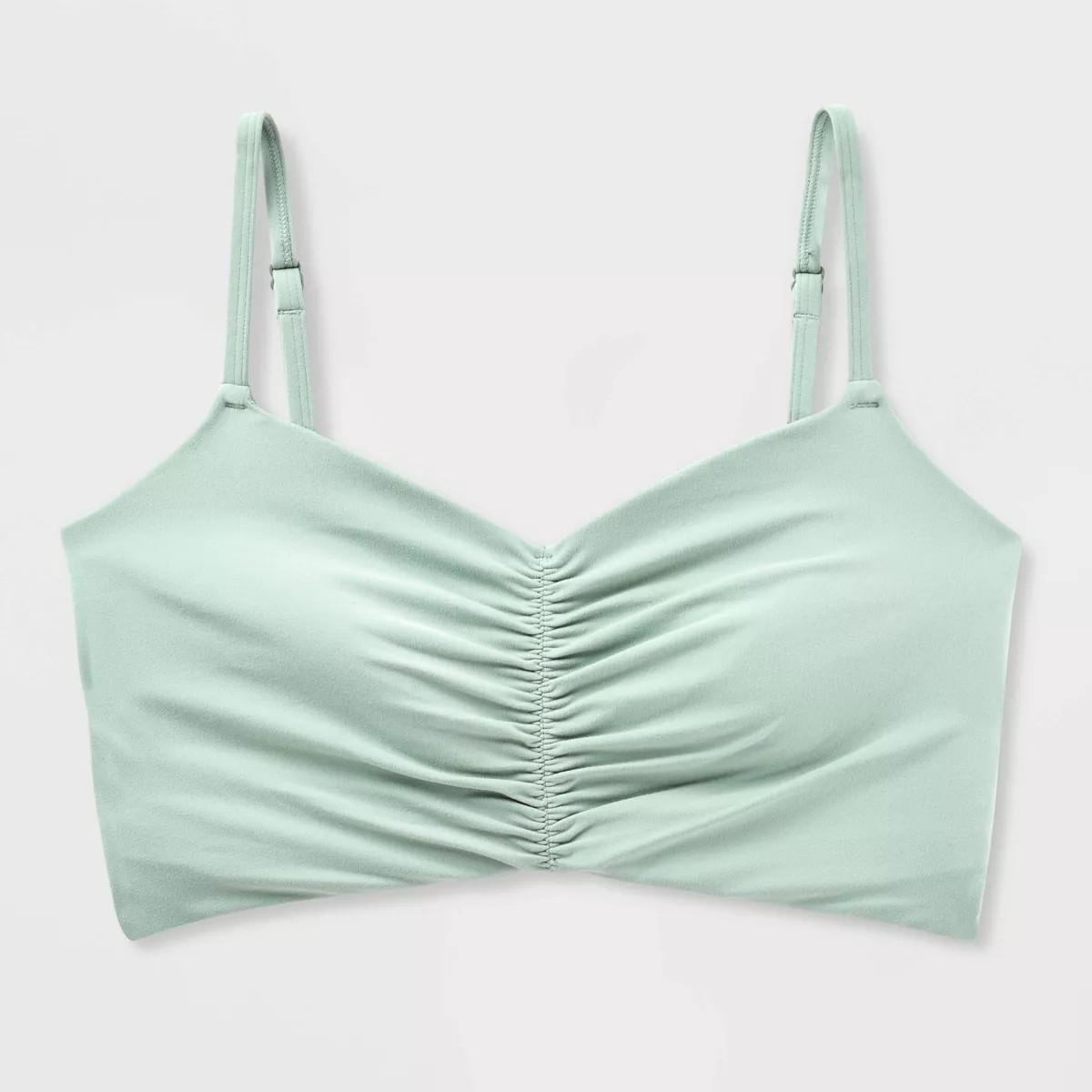 Women's Everyday Soft Light Support Ruched Sports Bra - All In Motion™ | Target