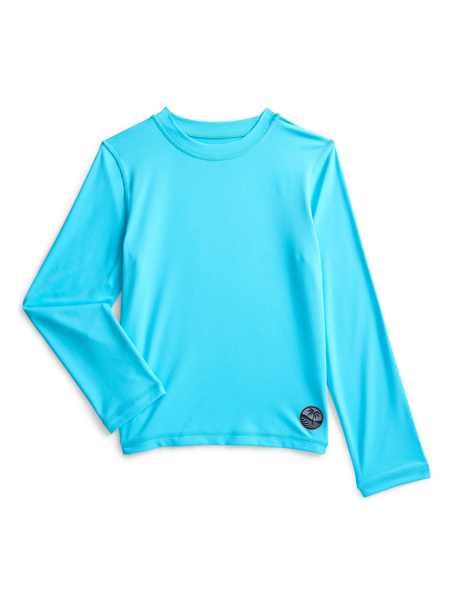 Wonder Nation Boys Rash Guard with Long Sleeves, Sizes 4-18 & Husky | Walmart (US)