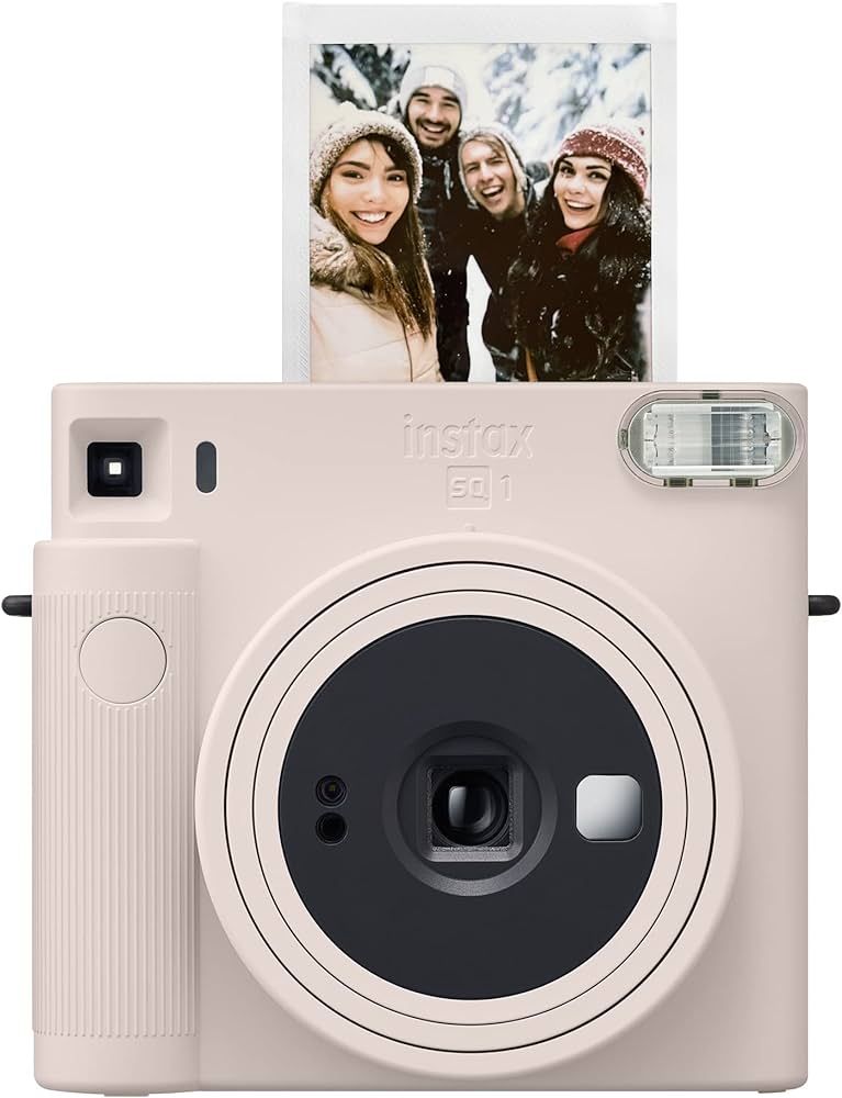 Fujifilm Instax Square SQ1 Instant Camera - Chalk White | Amazon (US)