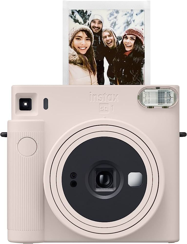 Fujifilm Instax Square SQ1 Instant Camera - Chalk White | Amazon (US)