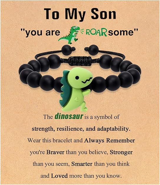 Artlunar Graduation Gifts for Son Grandson To My Son Bracelet Braided Cord Bracelet Easter Christ... | Amazon (US)