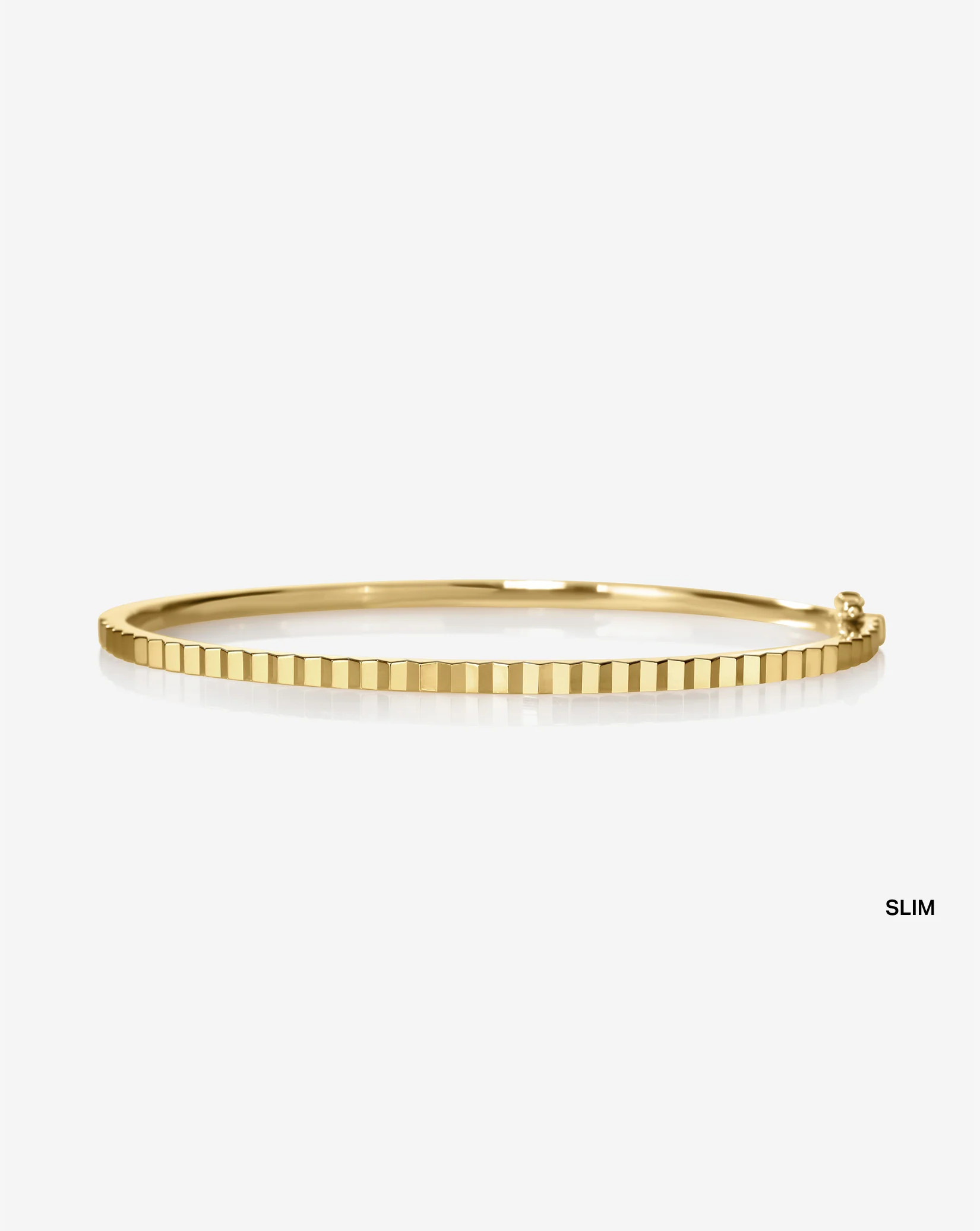 Fluted Gold Bangle | Ring Concierge