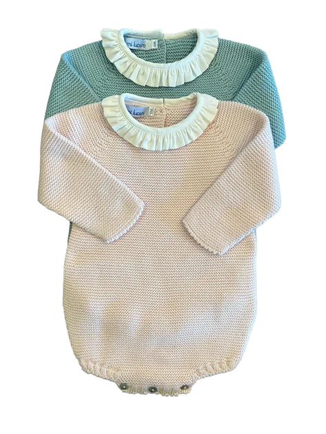 Garter Stitch Bubble - Pink | The Little Lane Shop