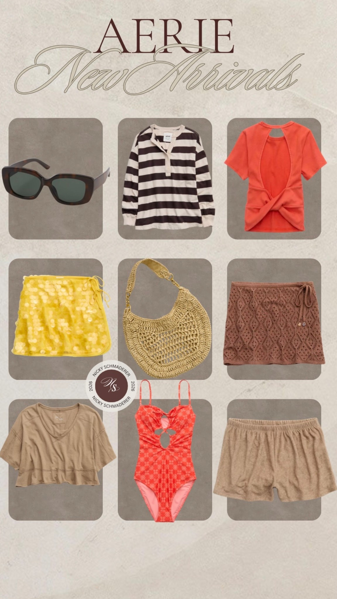 @Aerie new arrivals // LTK code available to stack on all aerie new arrivals and more! 

Vacation 
Swim 


#LTKTravel #LTKSwim #LTKSeasonal