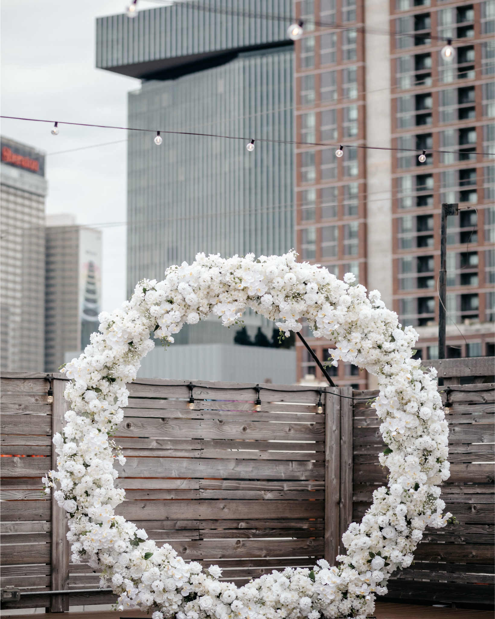 Florals we used to make the wedding arch #fakeflowers