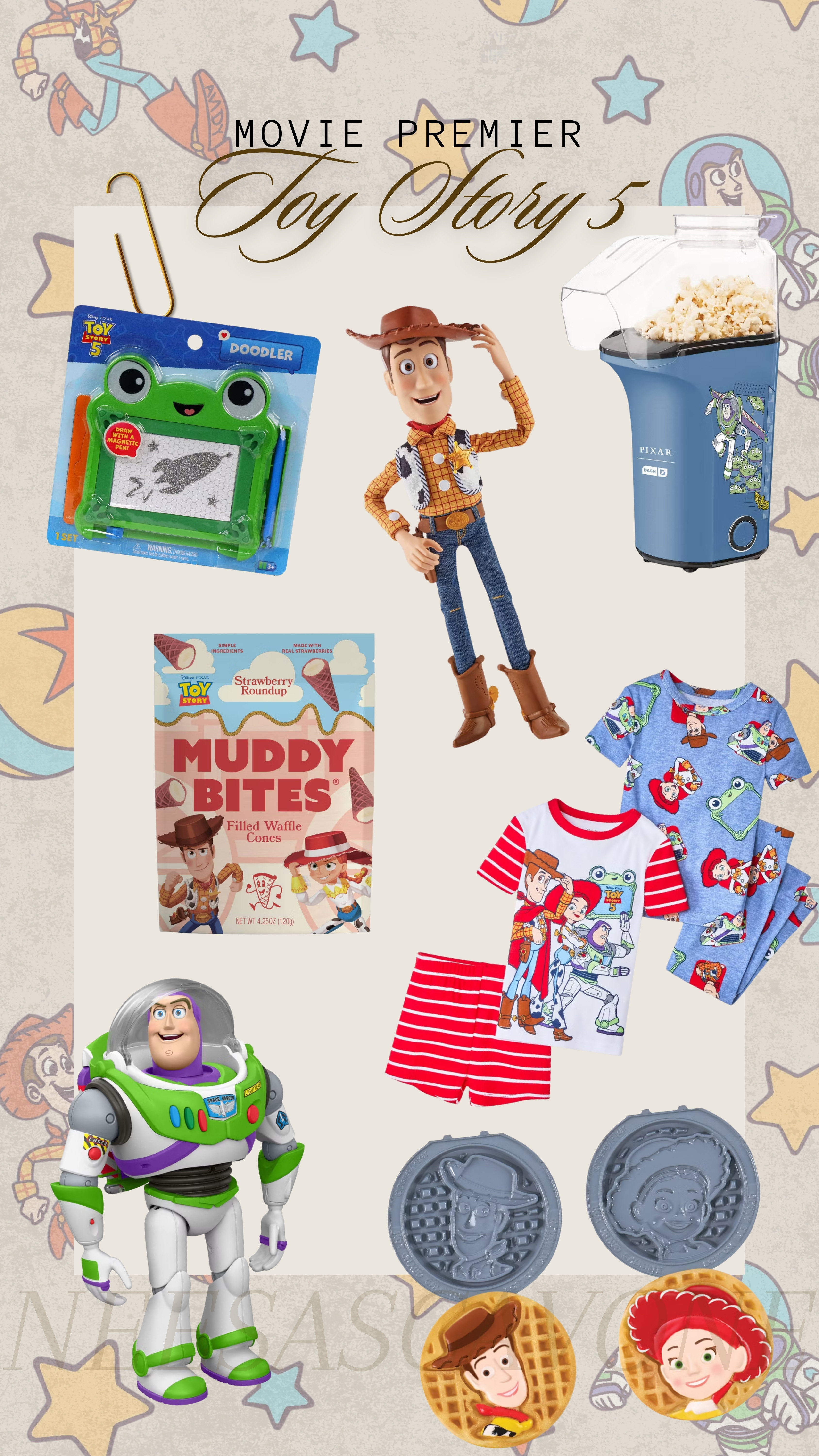Movie night but make it Toy Story 🤠✨
Putting together the cutest little “movie premier” basket with Toy Story pajamas, snacks, toys, and cozy essentials for the ultimate family movie night 🍿💙 Perfect for Disney kids, summer nights, birthday gifts, or a surprise sleepover setup!

#ToyStory #ToyStory5 #DisneyKids #MovieNightBasket #KidsMovieNight #DisneyFamily #ToyStoryFans #MomLife #BoyMom #GirlMom #FamilyMovieNight #KidsGiftIdeas #DisneyMom #SummerFunForKids #MatchingPajamas #ToyStoryPajamas #TargetFinds #AmazonFinds #LTKKids #LTKFamily #DisneyStyle #KidsActivities #MomContentCreator #MovieNightIdeas #Pixar #ToyStoryDecor #GiftBasketIdeas #FamilyFunNight #KidsFavorites 

 #LTKmomlife #LTKstorytime #LTKKids