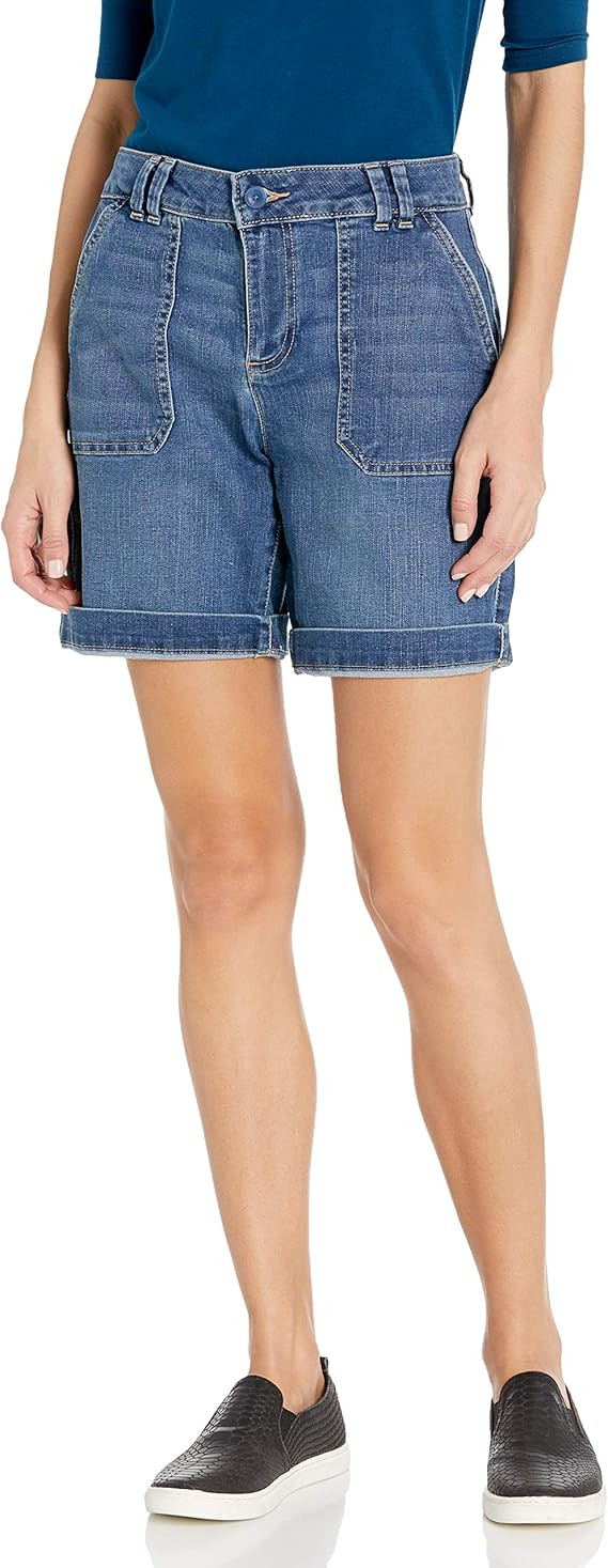 Lee Women's Regular Fit Utility Chino Walkshort | Amazon (US)