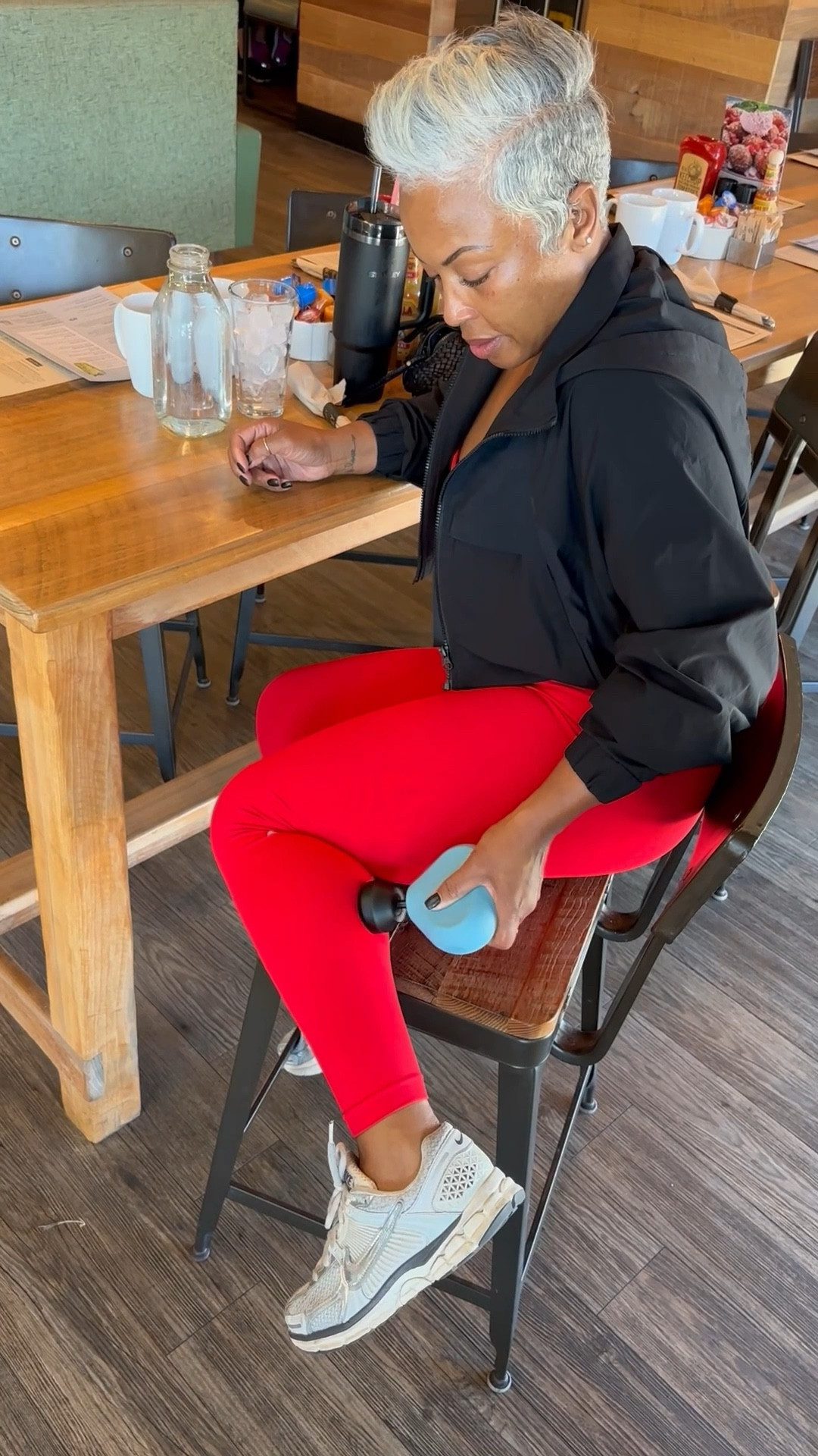 Overextended my left calf muscle while playing pickleball — but this massage gun?! Sent from heaven!! We're outside, sore and all 😫😂

#MassageGun #MuscleRecovery #FitOver50 #WellnessEssentials #xojalonda

#LTKselfcare #LTKfitnessgoals #LTKOver40