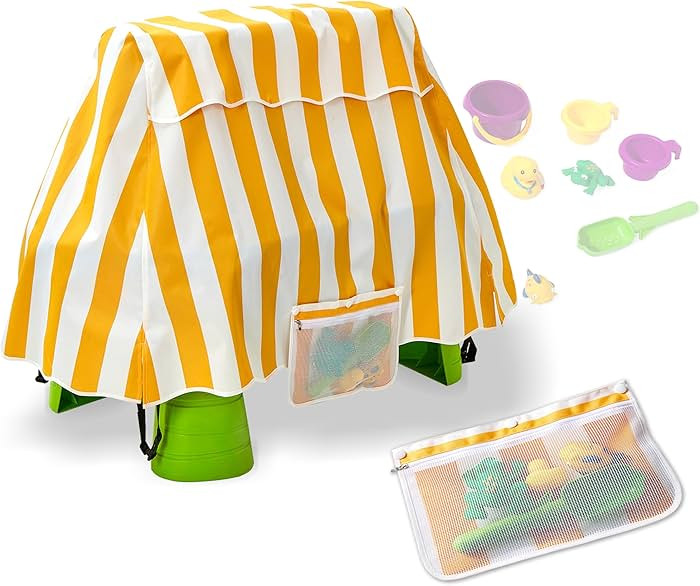 Water Table Cover with Toy Storage Bag,Kids Water Table Cover for Water Table,Water Table Accesso... | Amazon (US)
