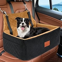Dog Car Seat for Large Medium Dogs,Washable Pet Carseat Under 55 lbs or 2 Small Dogs,Dog Booster ... | Amazon (US)