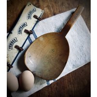 Vintage Wooden Butter Spoon Paddle Dough Mixer Kitchen Utensil Primitive Baking Tool | Etsy (US)