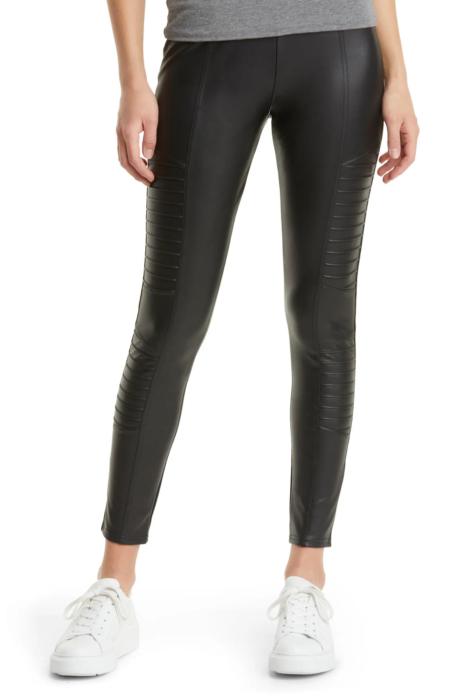 Faux Leather Moto Leggings | Nordstrom