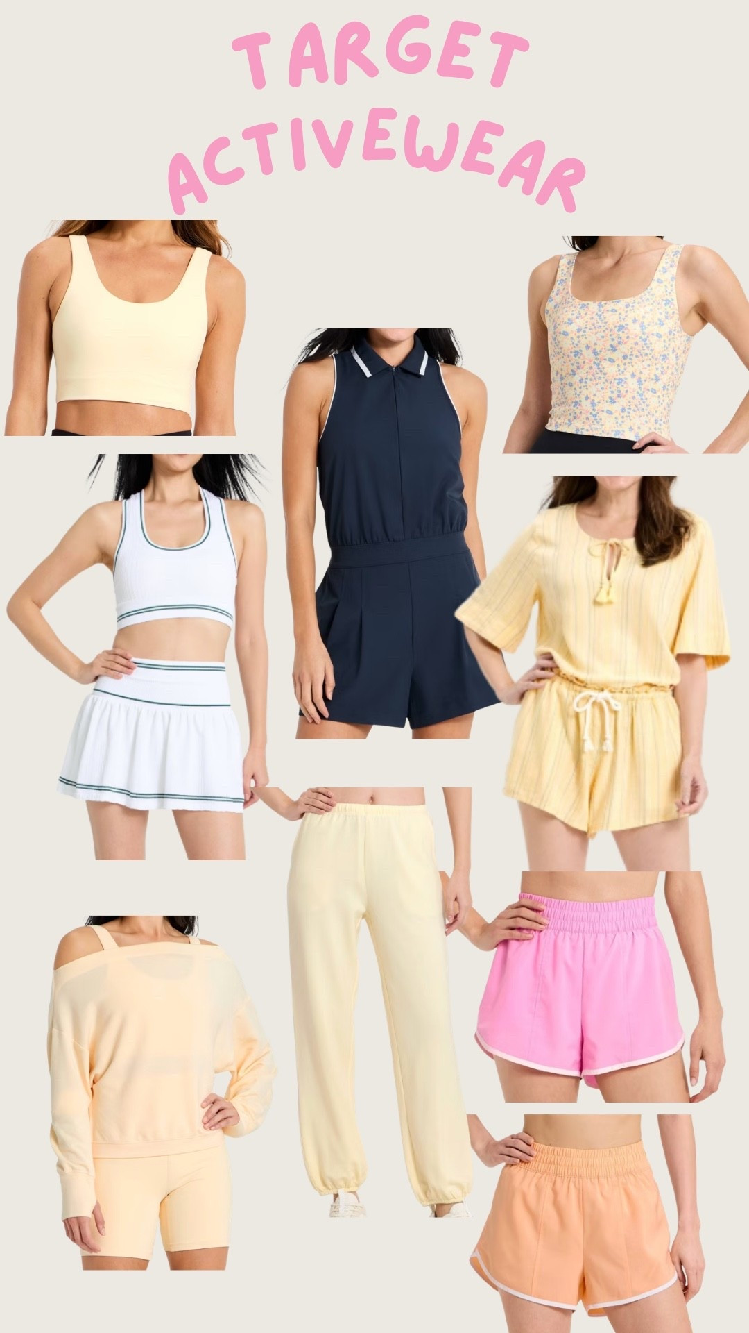 Target activewear I am loving! How cute! 

#LTKSeasonal #LTKActive