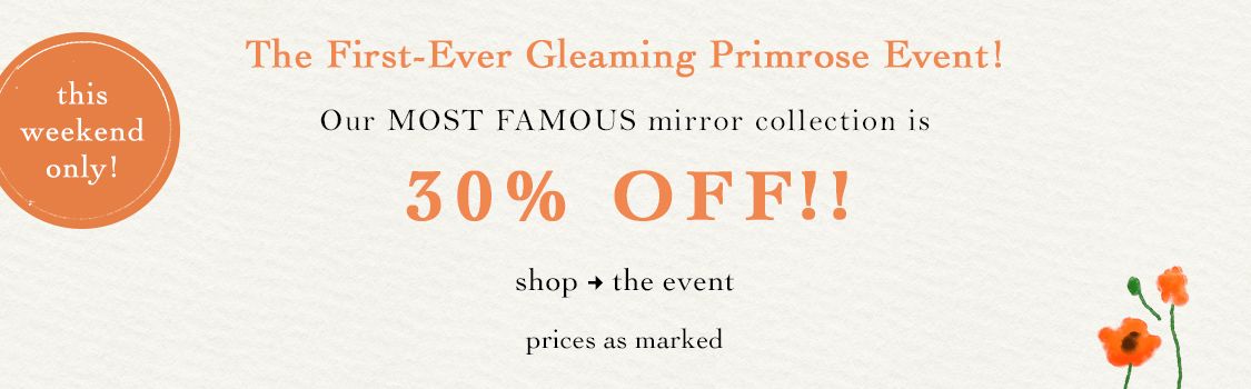 Gleaming Primrose Mirror | Anthropologie (US)